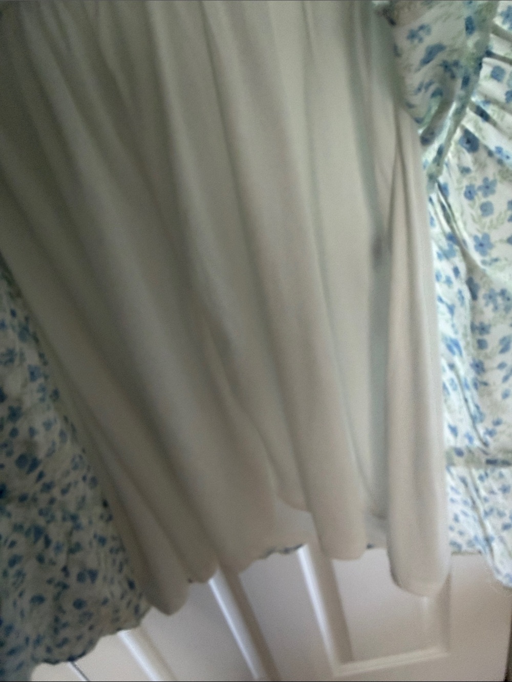 ARULA Light Blue Floral Ruffle Tiered Dress - Picture 4 of 5